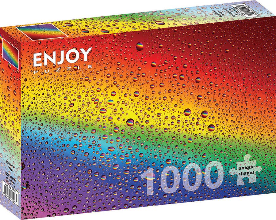 Rainbow Drops 1000-Piece Enjoy Puzzle