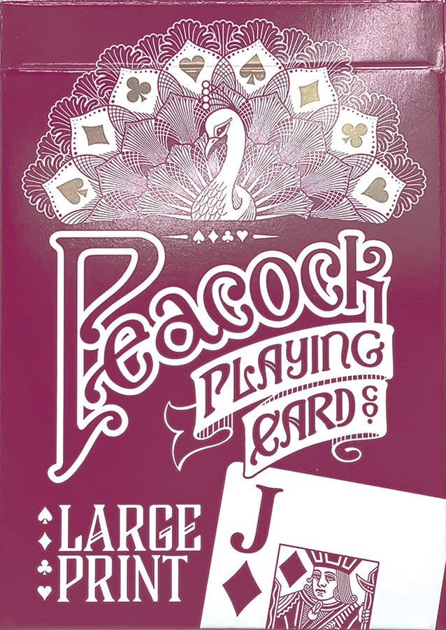Large Print Playing Cards (12 in Display)