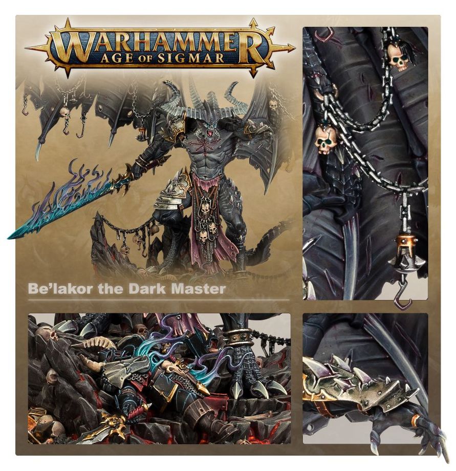 Warhammer AoS - Slaves to Darkness: Be'Lakor The Dark Master