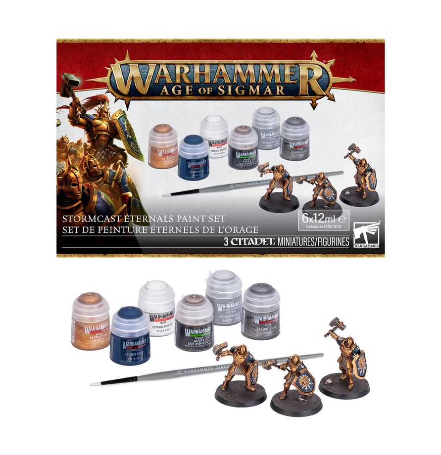 Warhammer AoS - Stormcast Eternals Paint Set