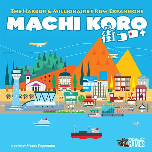Machi Koro The Harbor & Millionaire's Row Expansions