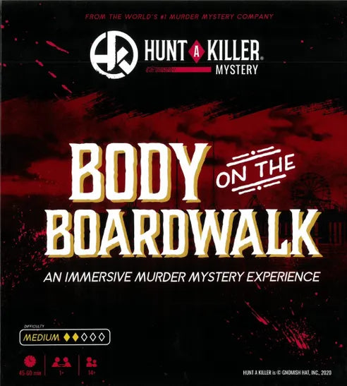 Hunt a Killer Mystery: Body on the Boardwalk