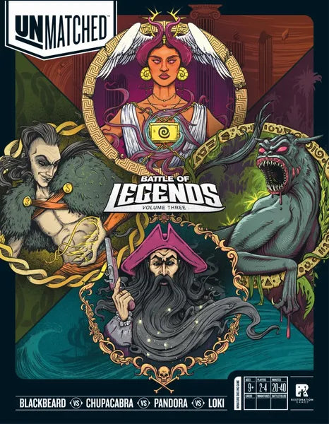 Unmatched Battle of Legends Volume 3