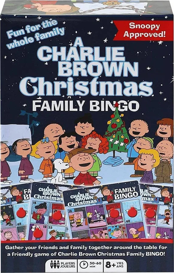 Bingo: A Charlie Brown Christmas Family Bingo